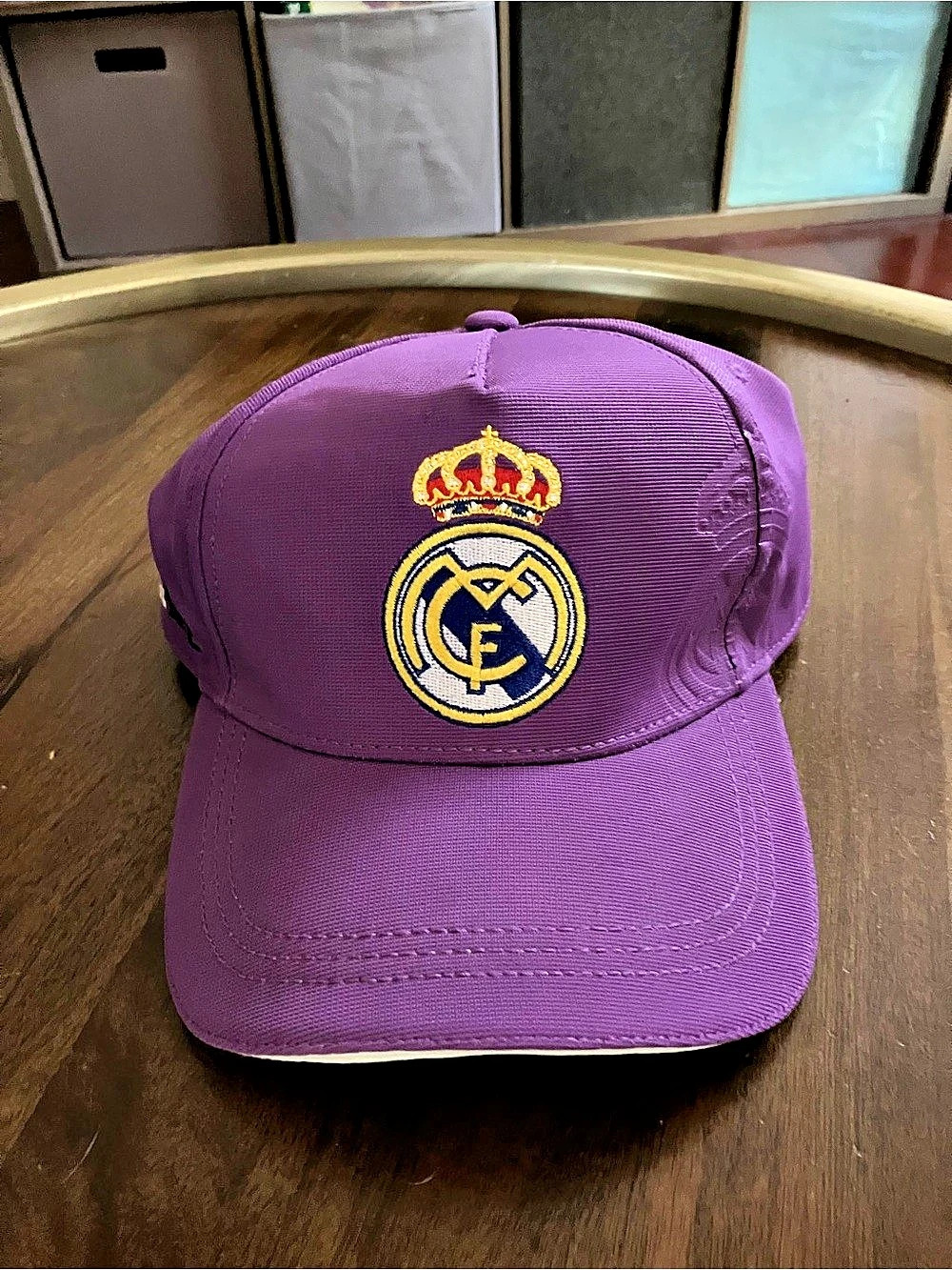 Draps Real Madrid Purple Adjustable Hat Like New